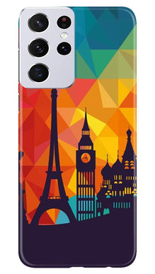 Eiffel Tower2 Mobile Back Case for Samsung Galaxy S21 Ultra (Design - 91)