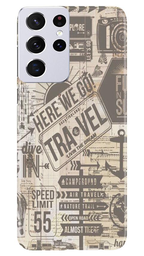 Travel Case for Samsung Galaxy S21 Ultra  (Design - 104)