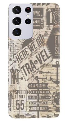Travel Mobile Back Case for Samsung Galaxy S21 Ultra  (Design - 104)