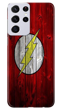 Flash Superhero Mobile Back Case for Samsung Galaxy S21 Ultra  (Design - 116)