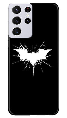 Batman Superhero Mobile Back Case for Samsung Galaxy S21 Ultra  (Design - 119)
