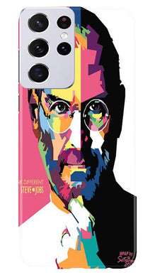 Steve Jobs Mobile Back Case for Samsung Galaxy S21 Ultra  (Design - 132)