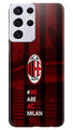 AC Milan Case for Samsung Galaxy S21 Ultra  (Design - 155)