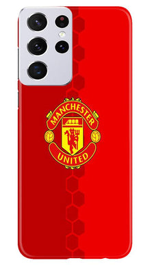 Manchester United Mobile Back Case for Samsung Galaxy S21 Ultra  (Design - 157)