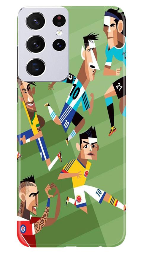 Football Case for Samsung Galaxy S21 Ultra  (Design - 166)