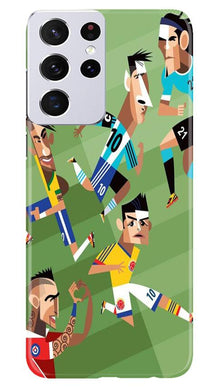 Football Mobile Back Case for Samsung Galaxy S21 Ultra  (Design - 166)