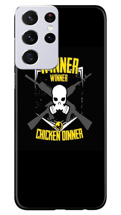 Winner Winner Chicken Dinner Case for Samsung Galaxy S21 Ultra(Design - 178)
