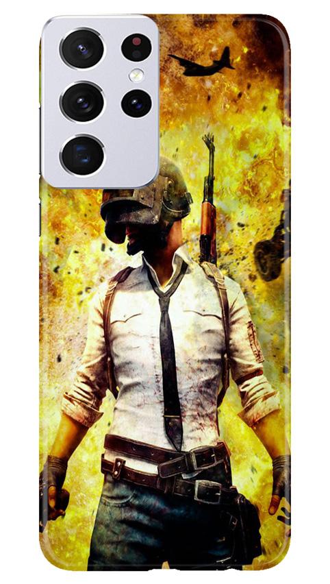 Pubg Case for Samsung Galaxy S21 Ultra  (Design - 180)