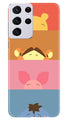 Cartoon Case for Samsung Galaxy S21 Ultra (Design - 183)