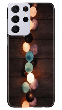 Party Lights Mobile Back Case for Samsung Galaxy S21 Ultra (Design - 209)