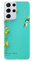 Flowers Girl Case for Samsung Galaxy S21 Ultra (Design No. 216)