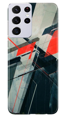 Modern Art Mobile Back Case for Samsung Galaxy S21 Ultra (Design - 231)