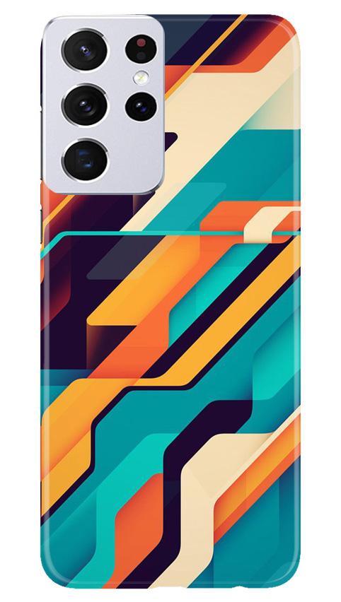 Modern Art Case for Samsung Galaxy S21 Ultra (Design No. 233)
