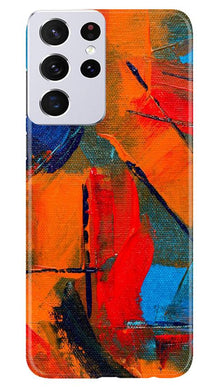 Modern Art Mobile Back Case for Samsung Galaxy S21 Ultra (Design - 237)
