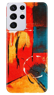 Modern Art Mobile Back Case for Samsung Galaxy S21 Ultra (Design - 239)
