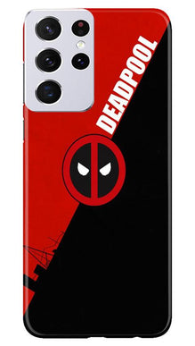 Deadpool Mobile Back Case for Samsung Galaxy S21 Ultra (Design - 248)