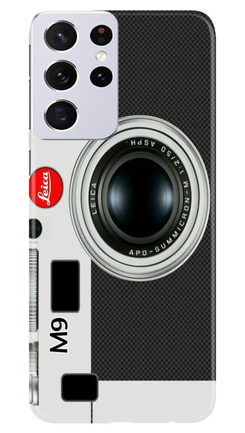 Camera Case for Samsung Galaxy S21 Ultra (Design No. 257)