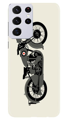 MotorCycle Mobile Back Case for Samsung Galaxy S21 Ultra (Design - 259)
