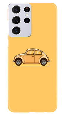 Vintage Car Mobile Back Case for Samsung Galaxy S21 Ultra (Design - 262)