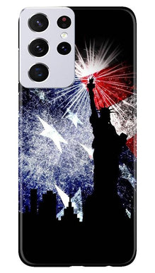 Statue of Unity Mobile Back Case for Samsung Galaxy S21 Ultra (Design - 294)