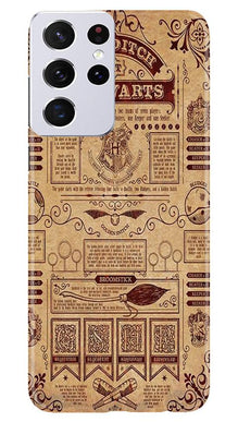 Hogwarts Mobile Back Case for Samsung Galaxy S21 Ultra (Design - 304)