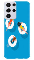 Girlish Mobile Back Case for Samsung Galaxy S21 Ultra (Design - 306)