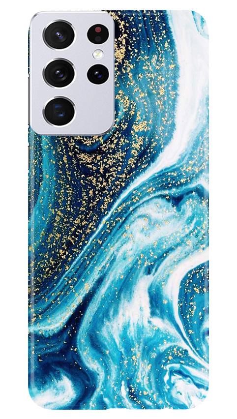 Marble Texture Mobile Back Case for Samsung Galaxy S21 Ultra (Design - 308)