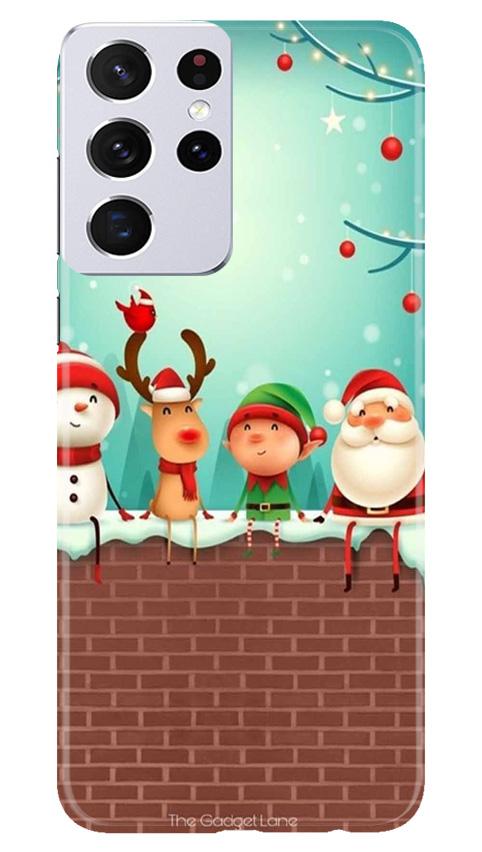 Santa Claus Mobile Back Case for Samsung Galaxy S21 Ultra (Design - 334)