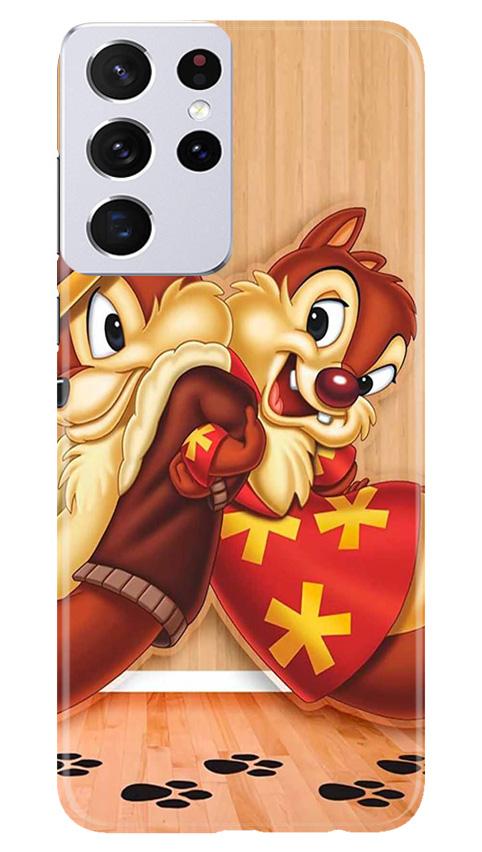 Chip n Dale Mobile Back Case for Samsung Galaxy S21 Ultra (Design - 335)