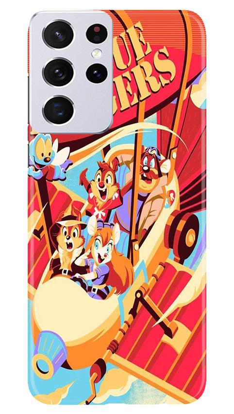 Rescue Rangers Mobile Back Case for Samsung Galaxy S21 Ultra (Design - 341)