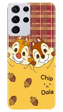 Chip n Dale Mobile Back Case for Samsung Galaxy S21 Ultra (Design - 342)