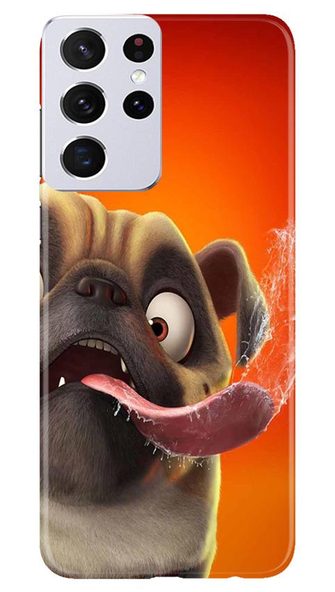Dog Mobile Back Case for Samsung Galaxy S21 Ultra (Design - 343)