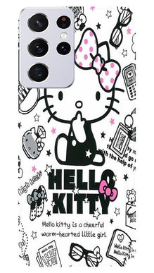 Hello Kitty Mobile Back Case for Samsung Galaxy S21 Ultra (Design - 361)
