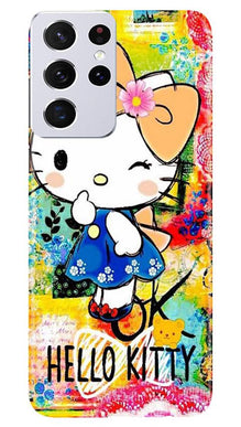 Hello Kitty Mobile Back Case for Samsung Galaxy S21 Ultra (Design - 362)