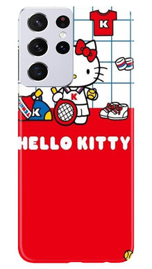 Hello Kitty Mobile Back Case for Samsung Galaxy S21 Ultra (Design - 363)
