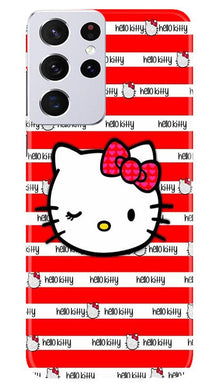 Hello Kitty Mobile Back Case for Samsung Galaxy S21 Ultra (Design - 364)