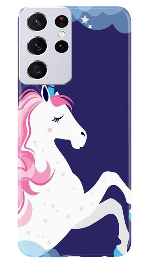Unicorn Mobile Back Case for Samsung Galaxy S21 Ultra (Design - 365)