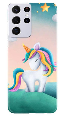 Unicorn Mobile Back Case for Samsung Galaxy S21 Ultra (Design - 366)