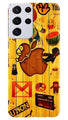 Wooden Texture Mobile Back Case for Samsung Galaxy S21 Ultra (Design - 367)
