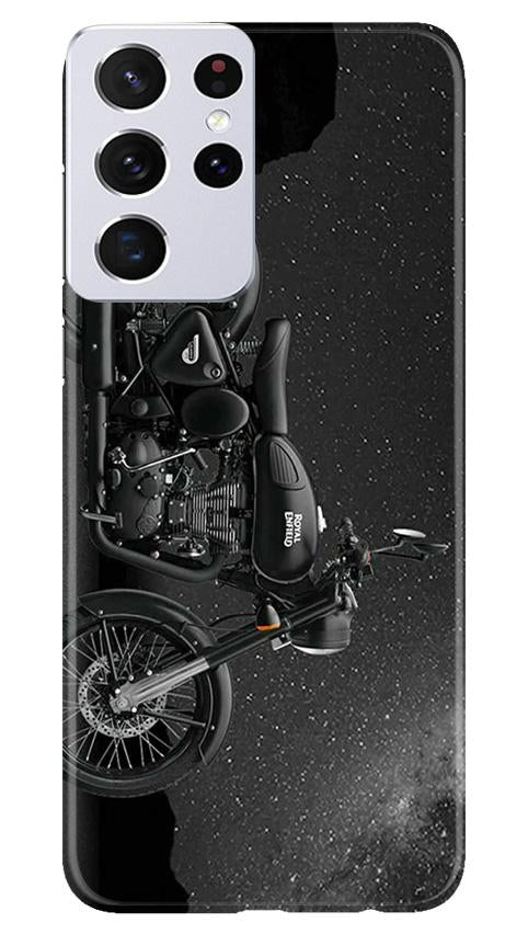 Royal Enfield Mobile Back Case for Samsung Galaxy S21 Ultra (Design - 381)