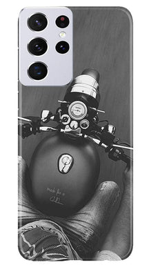 Royal Enfield Mobile Back Case for Samsung Galaxy S21 Ultra (Design - 382)
