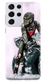 Biker Mobile Back Case for Samsung Galaxy S21 Ultra (Design - 383)