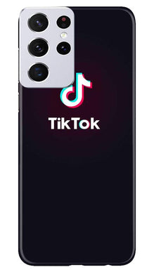 Tiktok Mobile Back Case for Samsung Galaxy S21 Ultra (Design - 396)