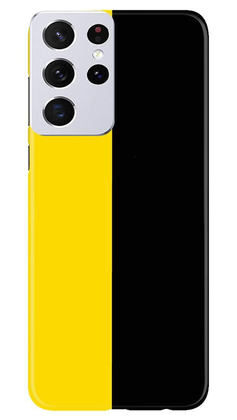 Black Yellow Pattern Mobile Back Case for Samsung Galaxy S21 Ultra (De –  theStyleO