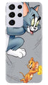 Tom n Jerry Mobile Back Case for Samsung Galaxy S21 Ultra (Design - 399)