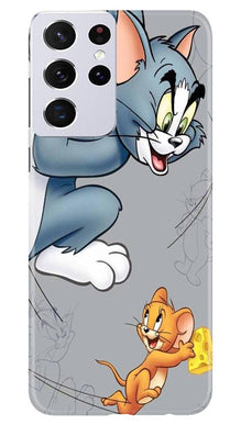 Tom n Jerry Mobile Back Case for Samsung Galaxy S21 Ultra (Design - 399)