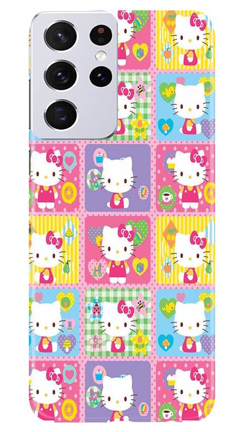 Kitty Mobile Back Case for Samsung Galaxy S21 Ultra (Design - 400)