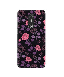 Rose Pattern Mobile Back Case for Gionee A1 (Design - 2)