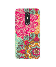 Rangoli art Mobile Back Case for Gionee A1 (Design - 6)