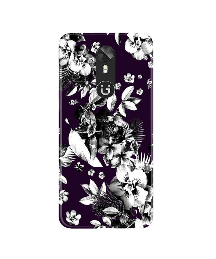 white flowers Case for Gionee A1